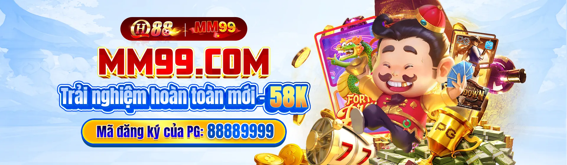 Hình ảnh chính trò chơi nổ hũ tại hb88 app, với các biểu tượng slot game và jackpot lớn